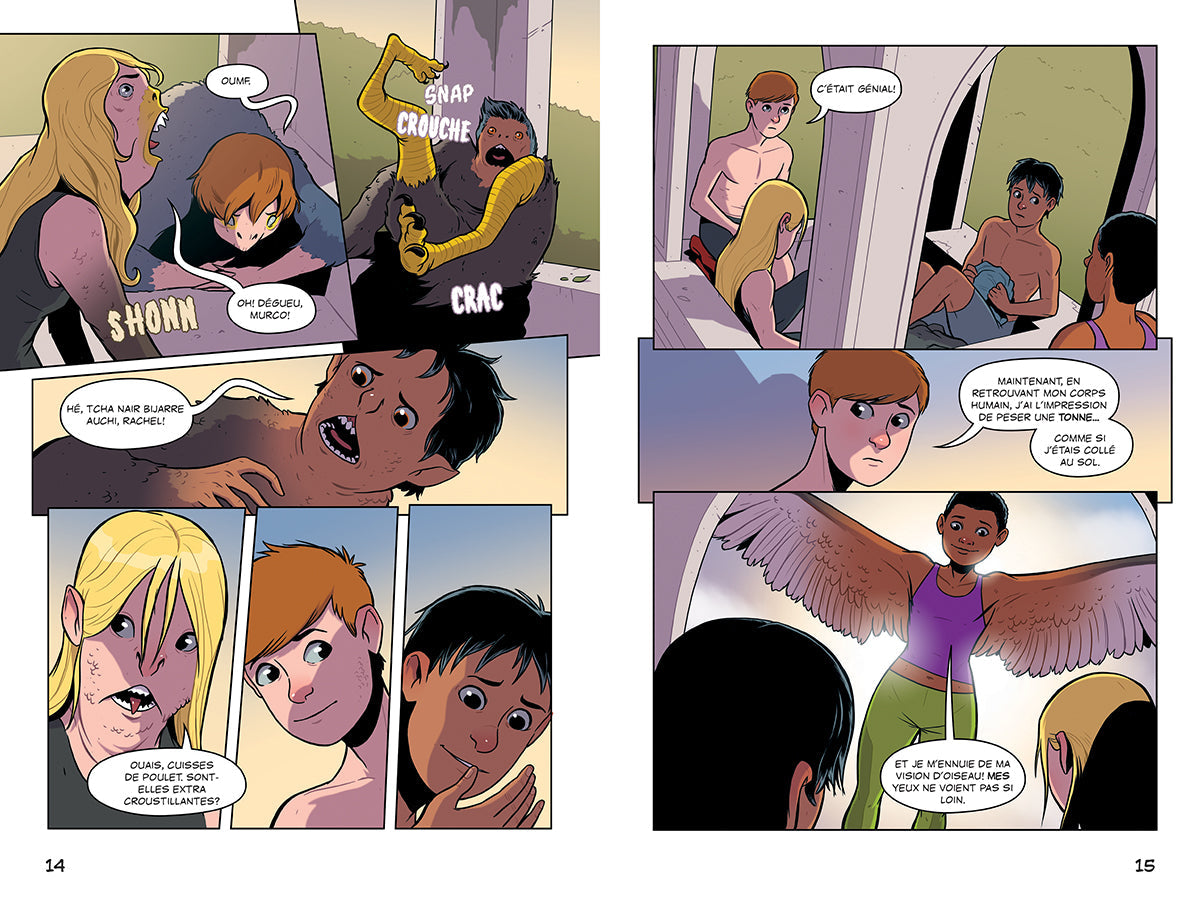 K. A. Applegate, Chris Grine: Animorphs La bande dessinée : No 2 - Le visiteur