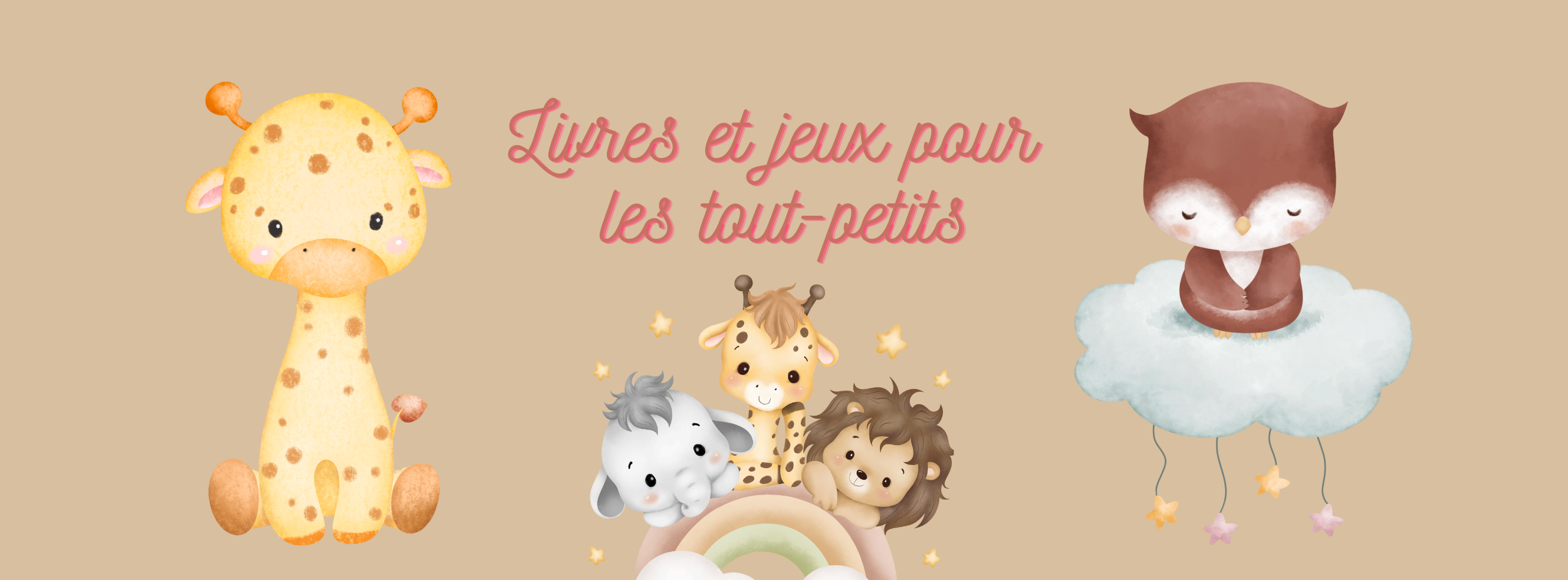 Livres et jeux pour les tout-petits