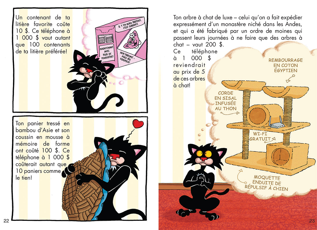 Nick Bruel: Méchant Minou veut un téléphone (BD)