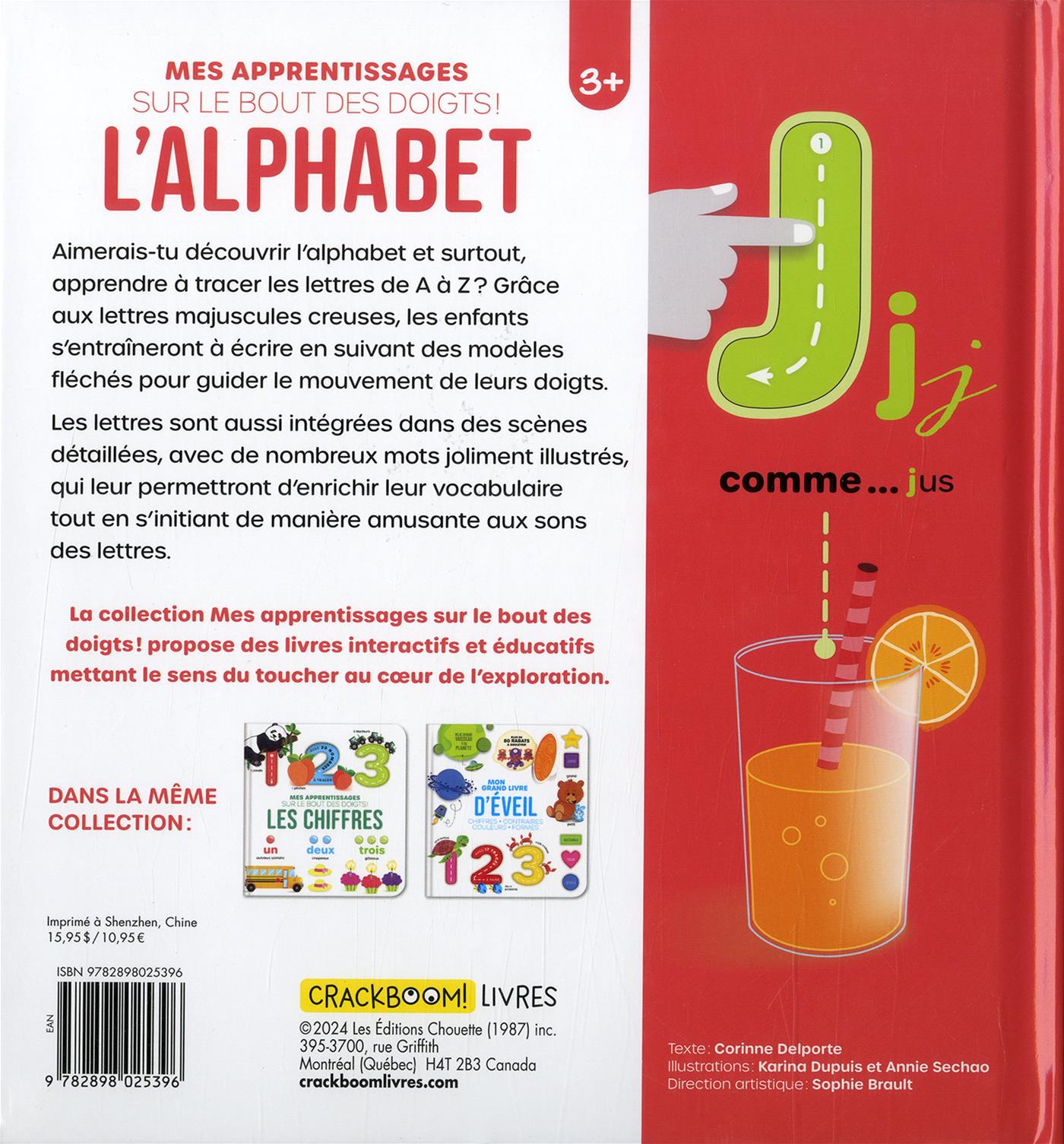 Corinne Delporte, AL: Mes apprentissages sur le bout des doigts: L'alphabet