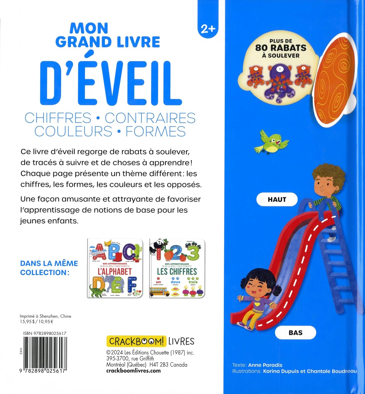Anne Paradis, AL: Mes apprentissages sur le bout des doigts: Mon grand livre d'éveil