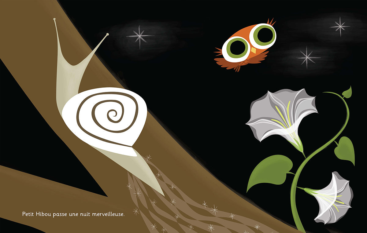 Divya Srinivasan: La chouette nuit de Petit Hibou