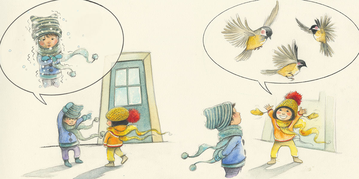 Nancy Hartry, Gabrielle Grimard: Les colombes de neige