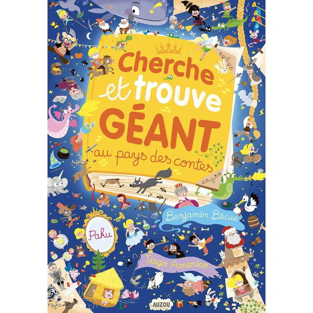 Benjamin Bécue: Cherche et trouve géant: au pays des contes