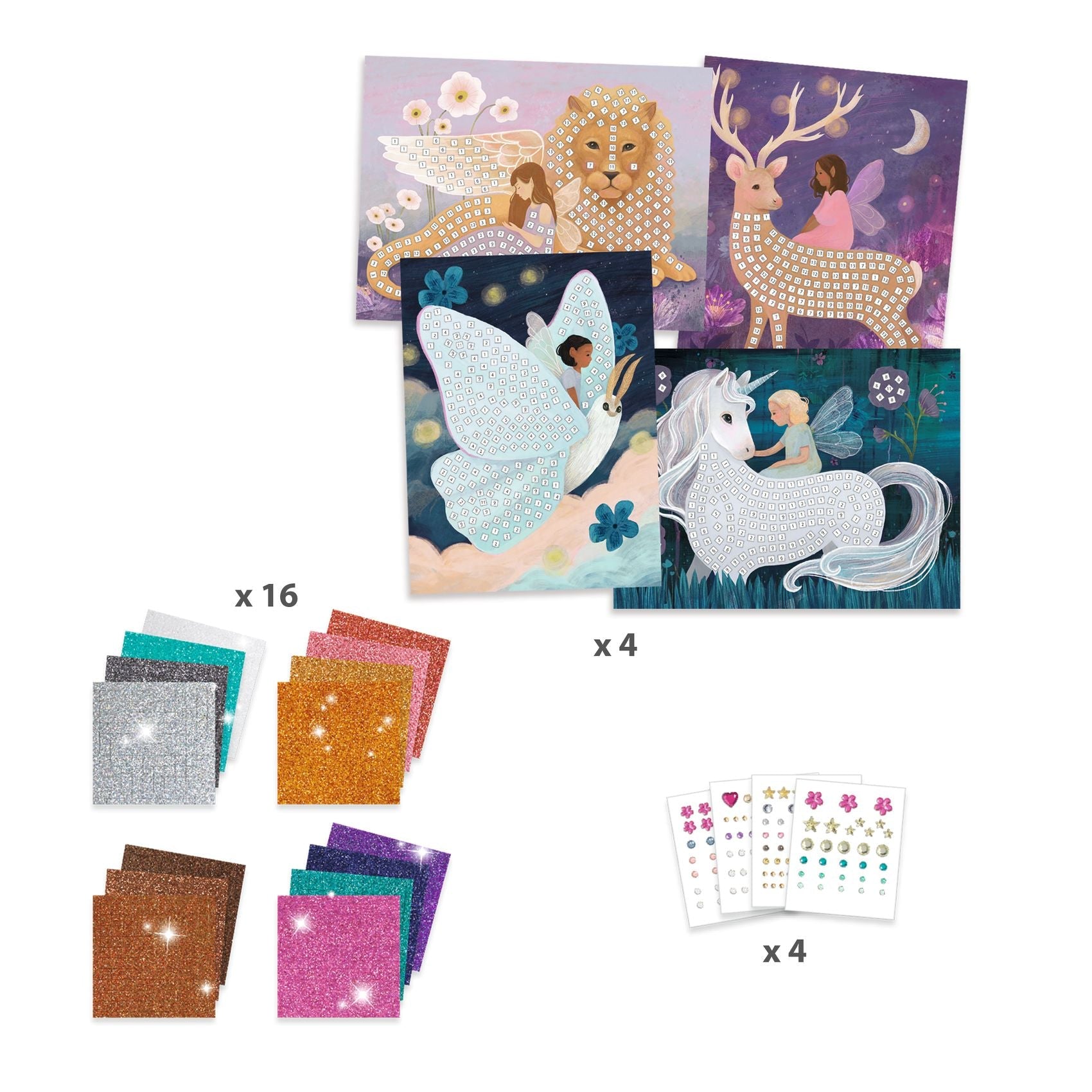 Kit mosaïques / Le monde enchanté