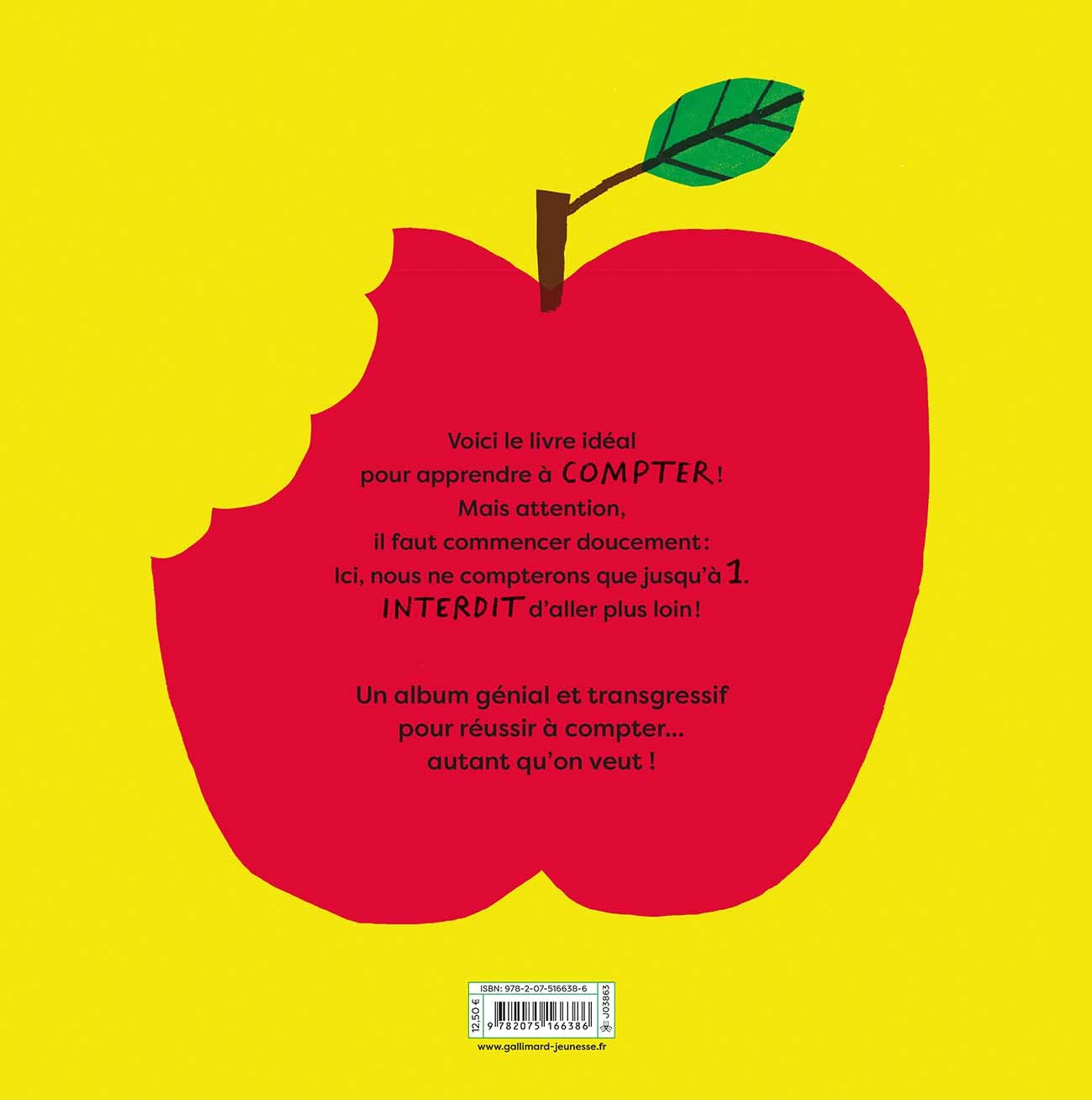 Caspar Salmon, Matt Hunt: Le Livre à compter jusqu'à 1 : (et surtout pas plus loin !)