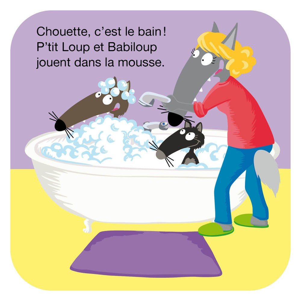 Orianne Lallemand, Éléonore Thuillier: Mon livre de bain P'tit Loup