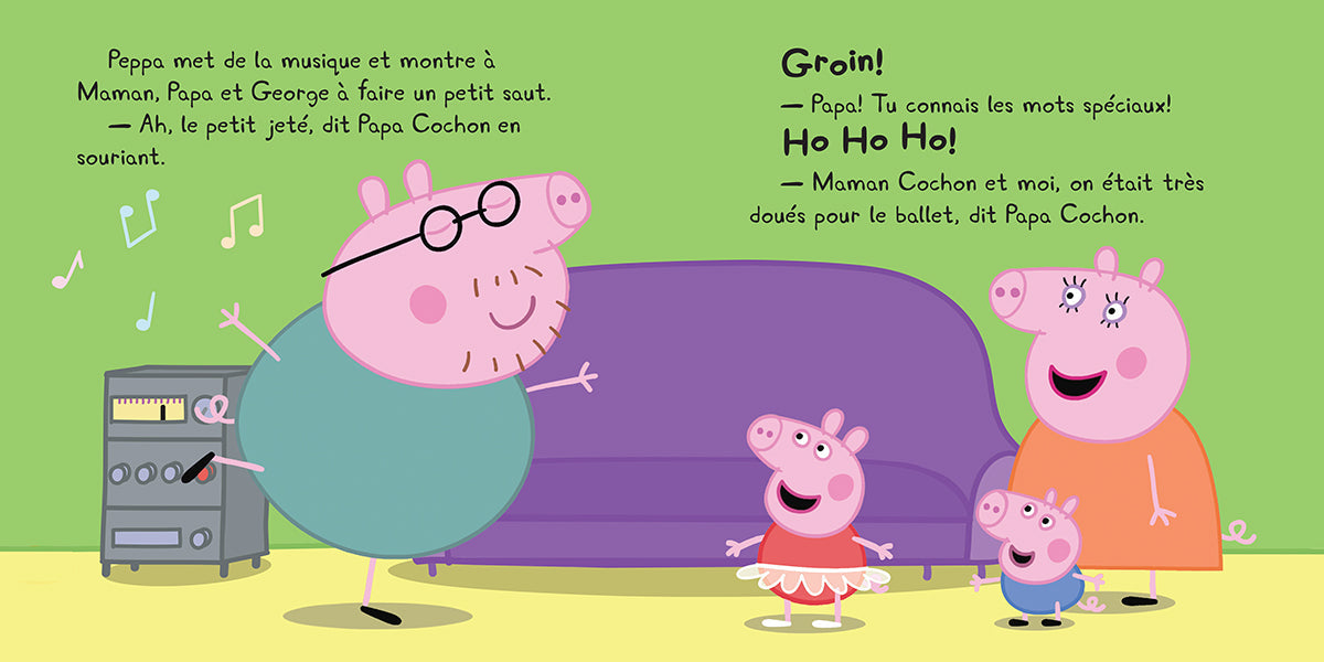 Rebecca Potters: Peppa pig: Le leçon de ballet