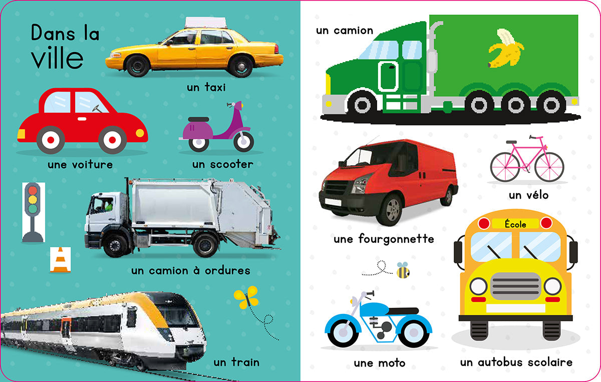 Mon premier petit livre: Les transports