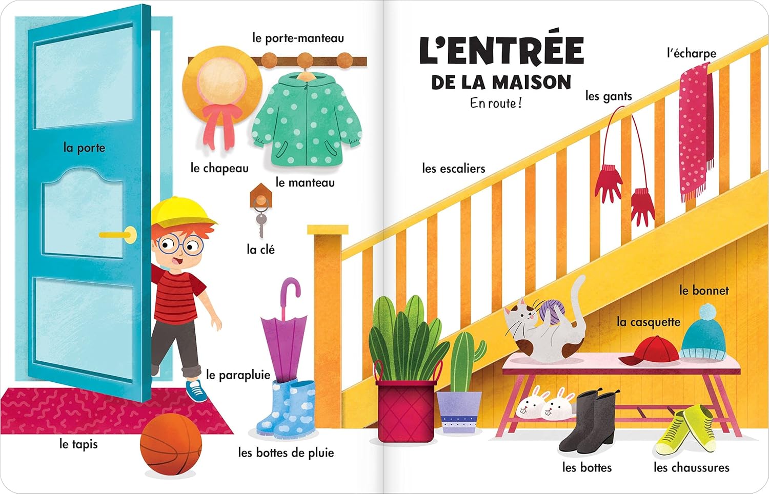 Mes 100 premiers mots: Ma journée