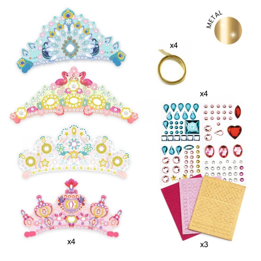 DIY / Diadèmes mosaiques / Comme une princesse