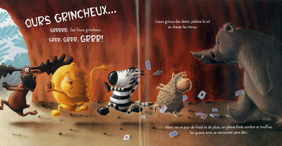Nick Bland: Gros Ours grincheux - Carton
