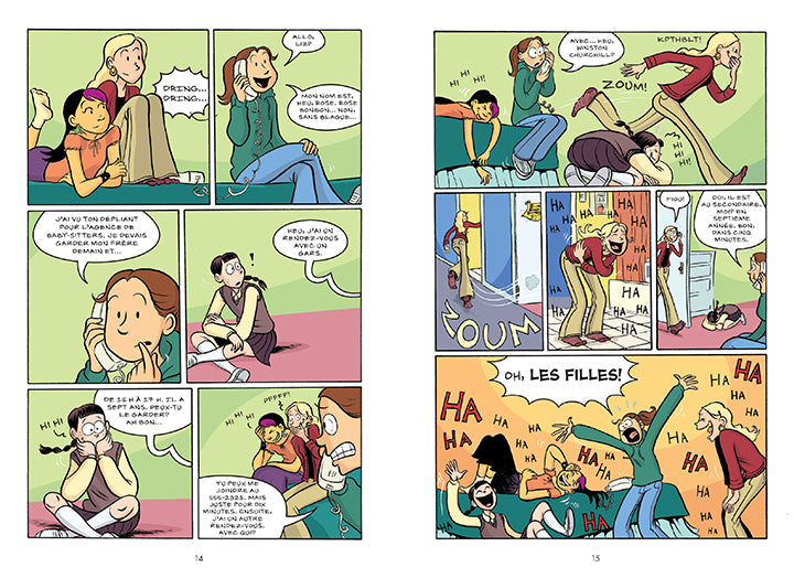 Ann M. Martin, Raina Telgemeier: Le Club des Baby-Sitters : N° 2 - Le secret de Stacey