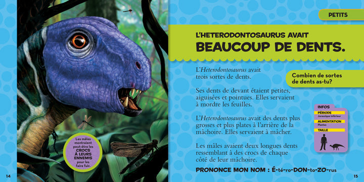 Catherine D. Hughes, Franco Tempesta: Mon grand livre de dinosaures