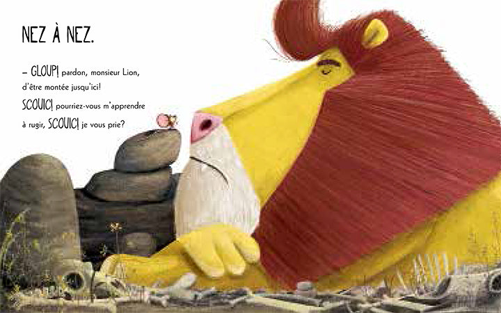 Rachel Bright, Jim Field: La souris qui rugit