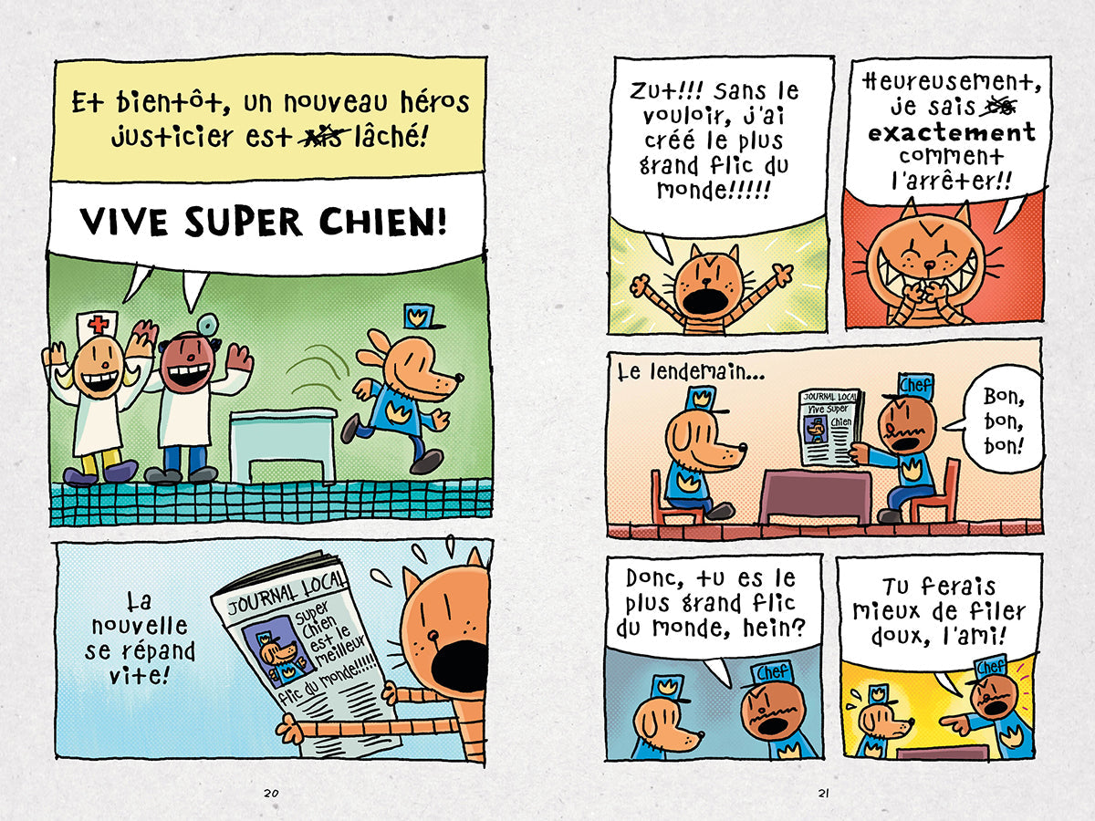 Dav Pilkey: Super Chien T.01