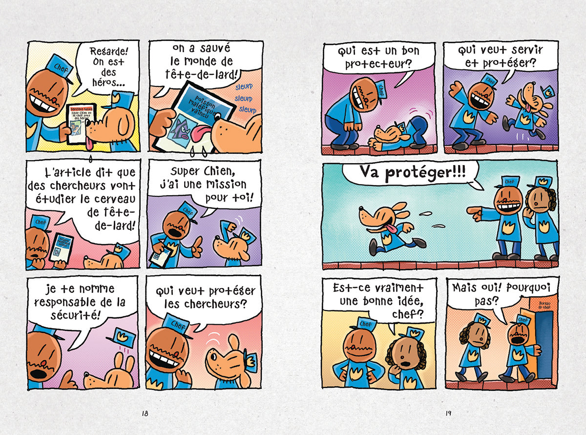 Dav Pilkey: Super Chien : Conte de deux minets T.03