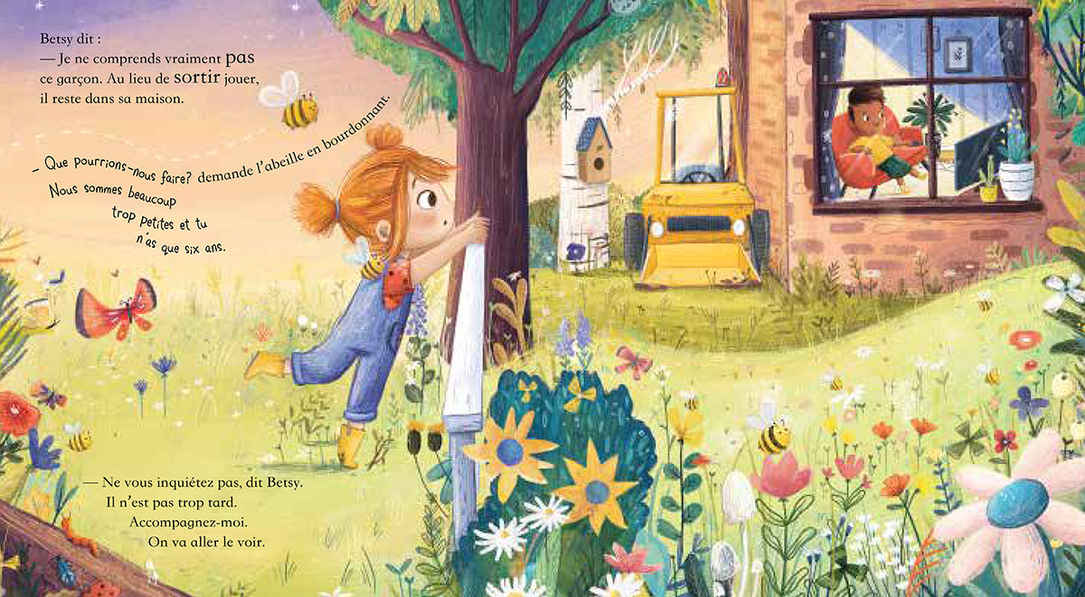 Catherine Jacob, Lucy Fleming: Betsy Laruche sauve les abeilles
