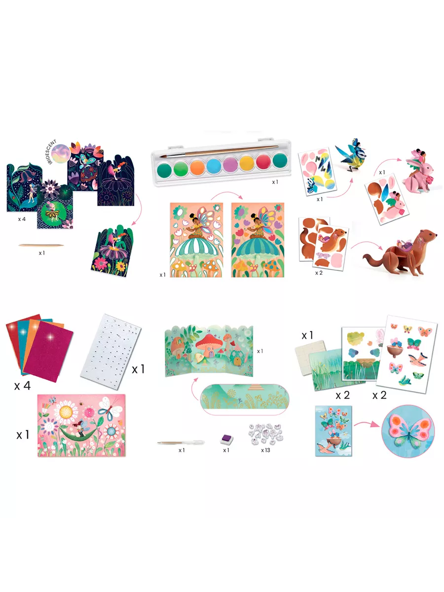 Kit multi-activités / Coffret fées