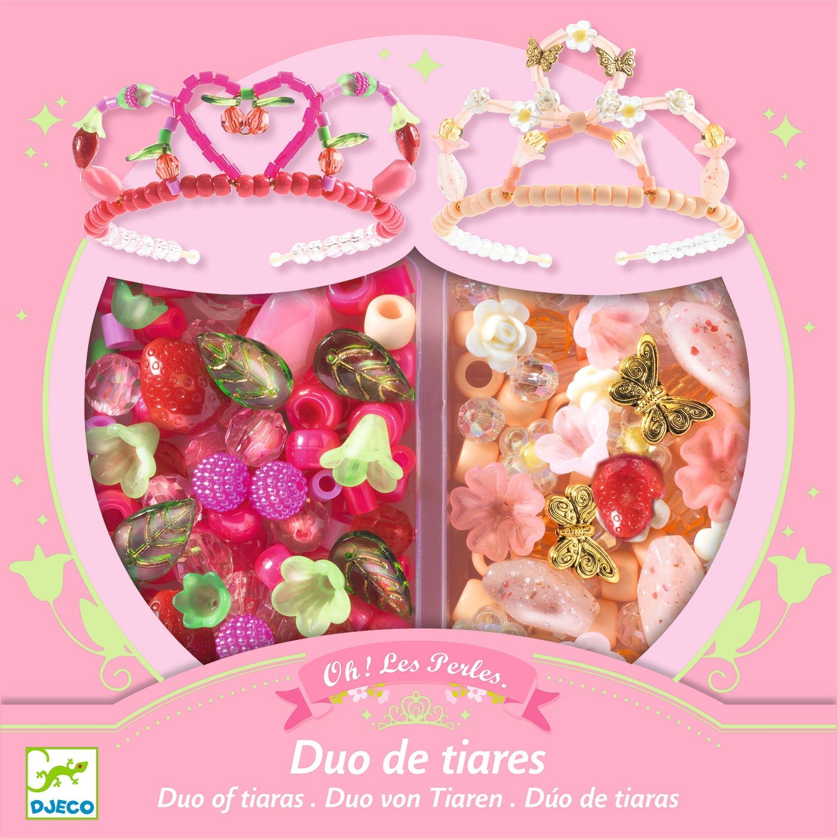 Duo de Tiaras / Rose