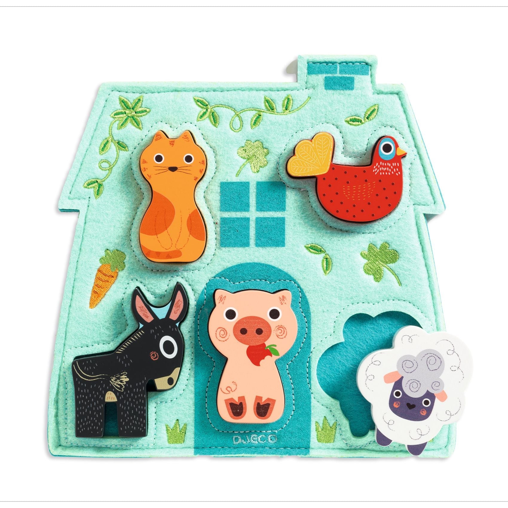 Puzzle bois / Mouki / 5 pcs
