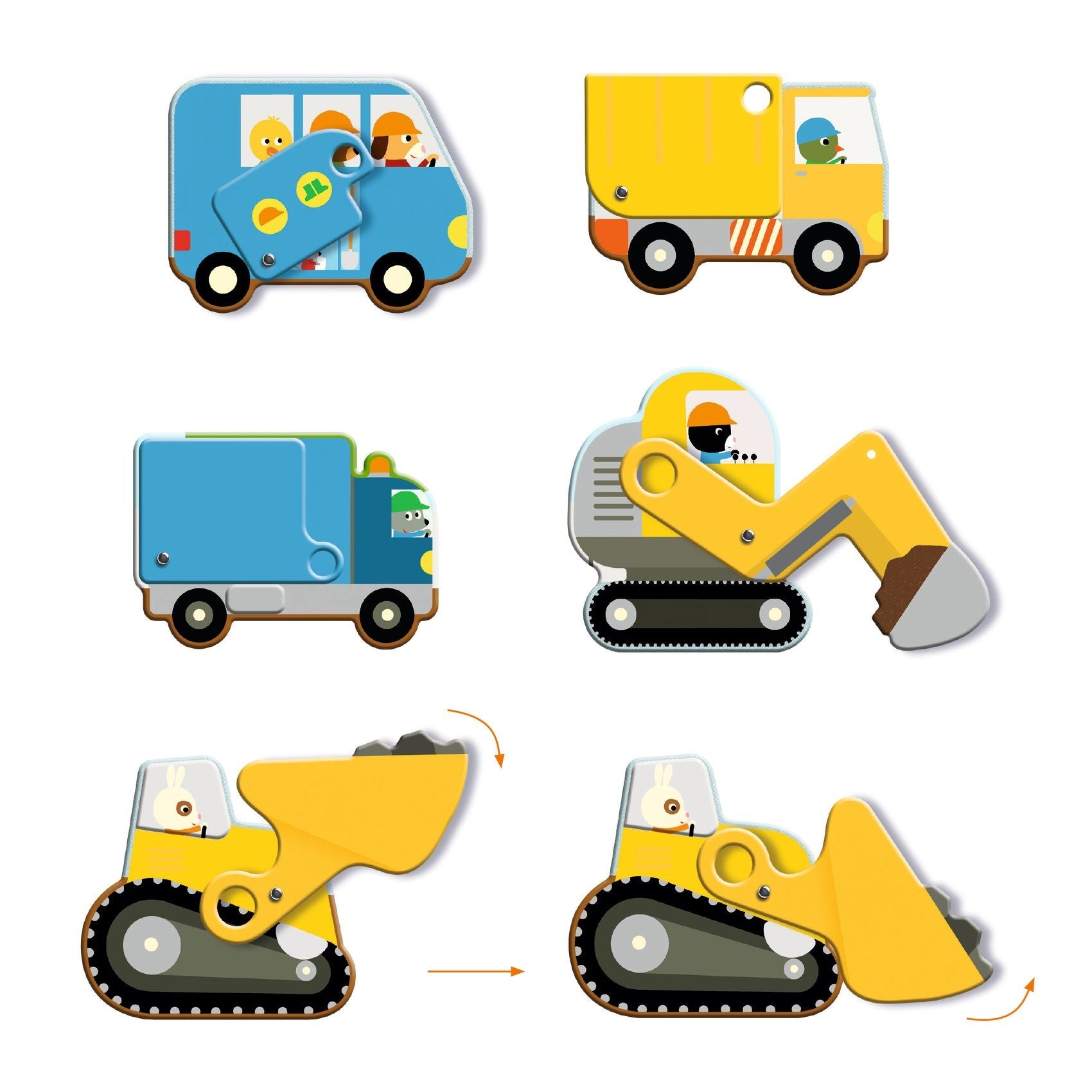 Puzzle Géant "Le chantier"