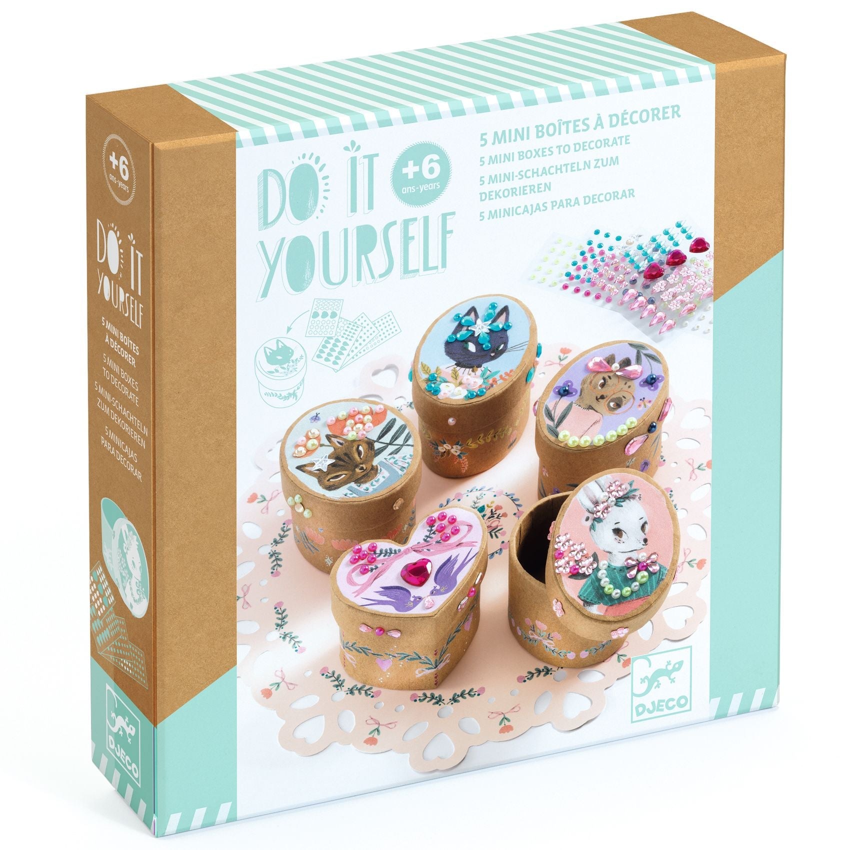 DIY / 5 mini boîtes