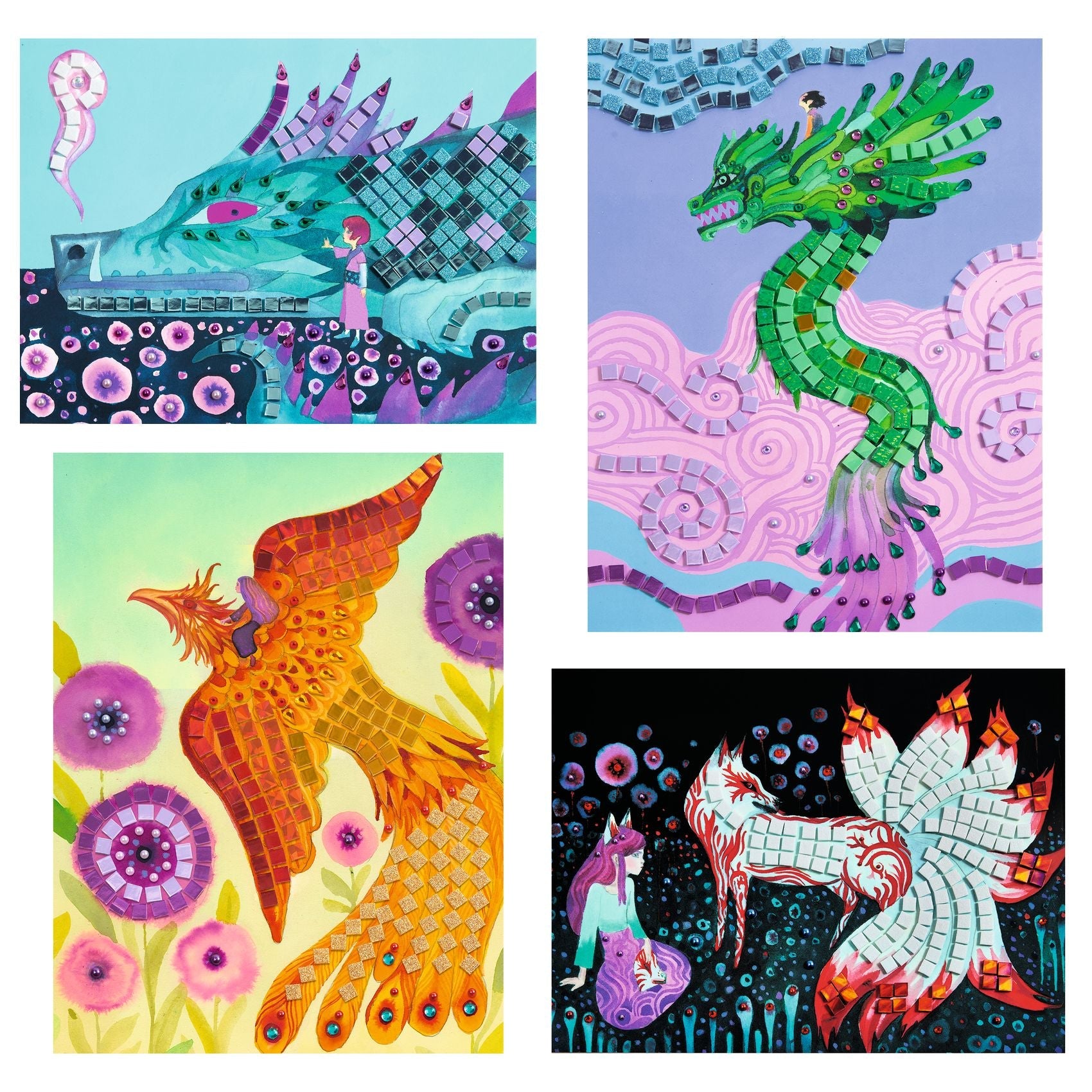 Coffret Mosaïques / Créatures mythiques