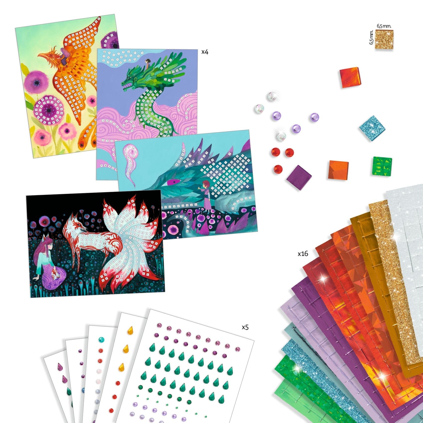 Coffret Mosaïques / Créatures mythiques