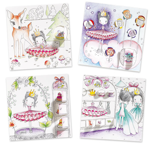 Coloriages  surprise "Portes de Pupi"