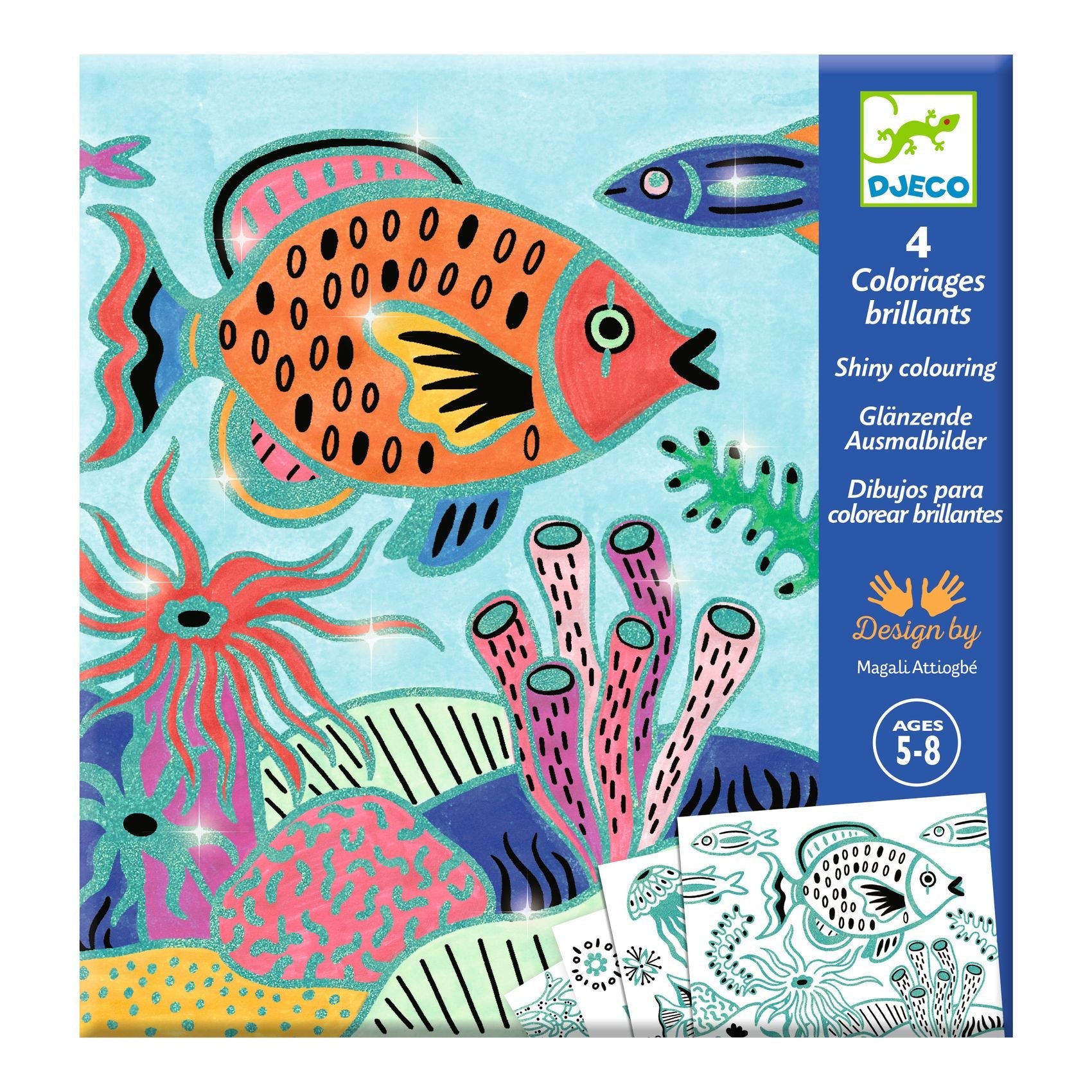 Coloriage surprise / Sous la mer