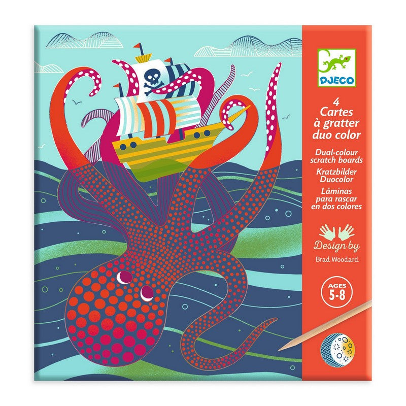 Cartes à gratter / Dessus-Dessous