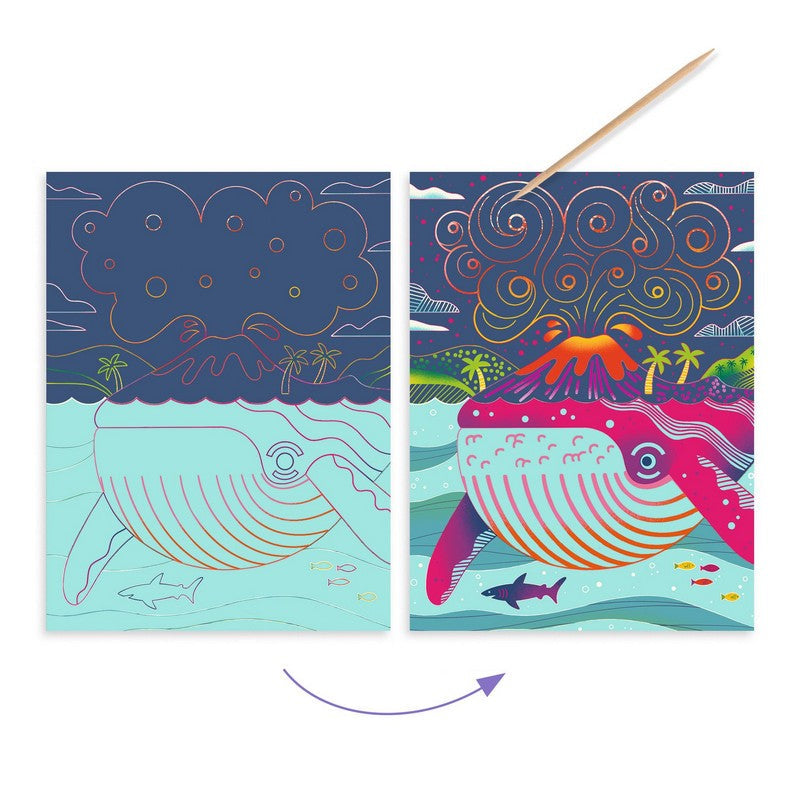 Cartes à gratter / Dessus-Dessous