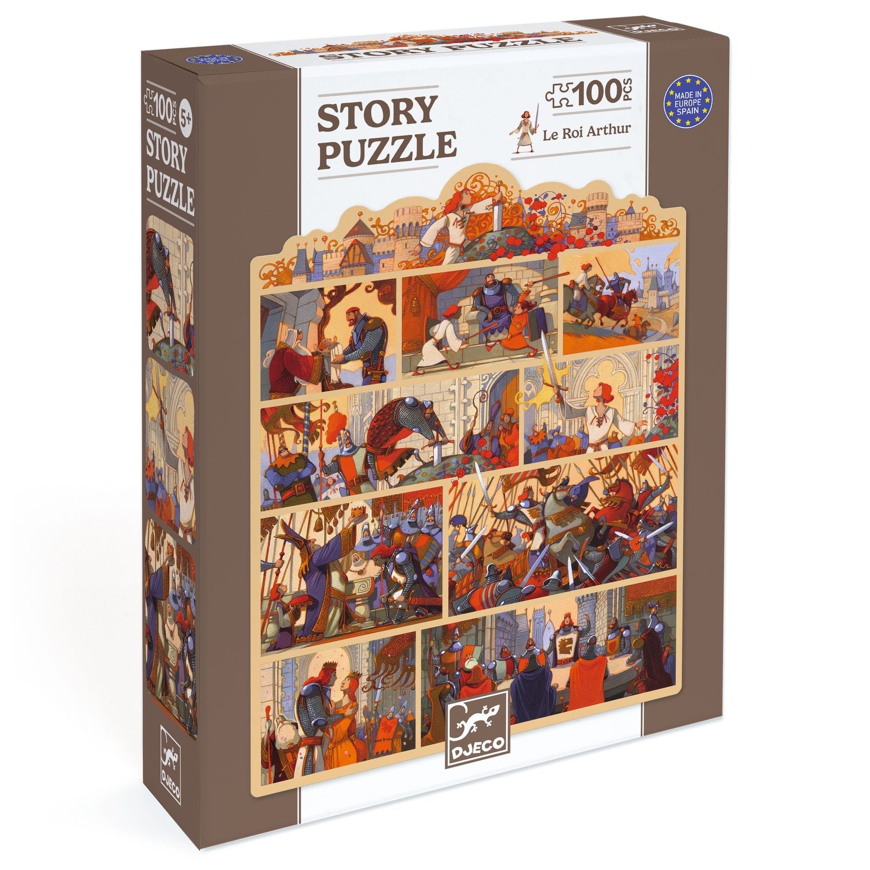 Puzzle histoire / Le Roi Arthur / 100 pièces
