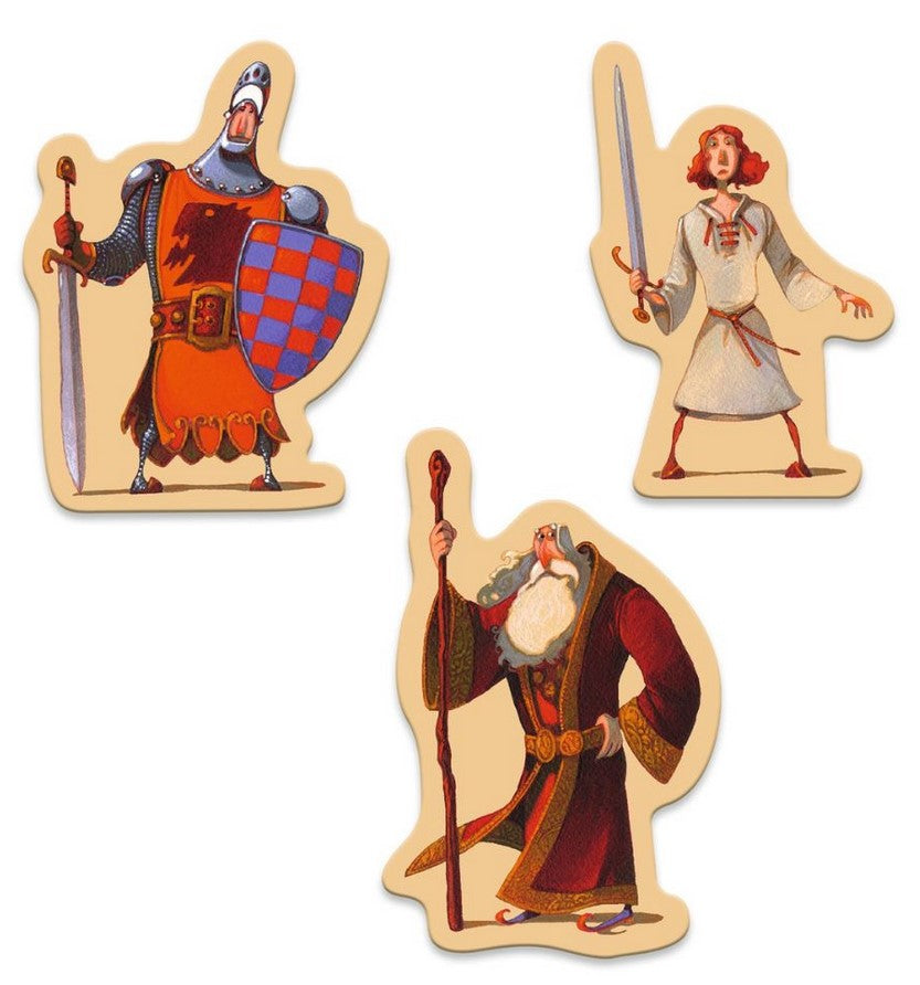 Puzzle histoire / Le Roi Arthur / 100 pièces