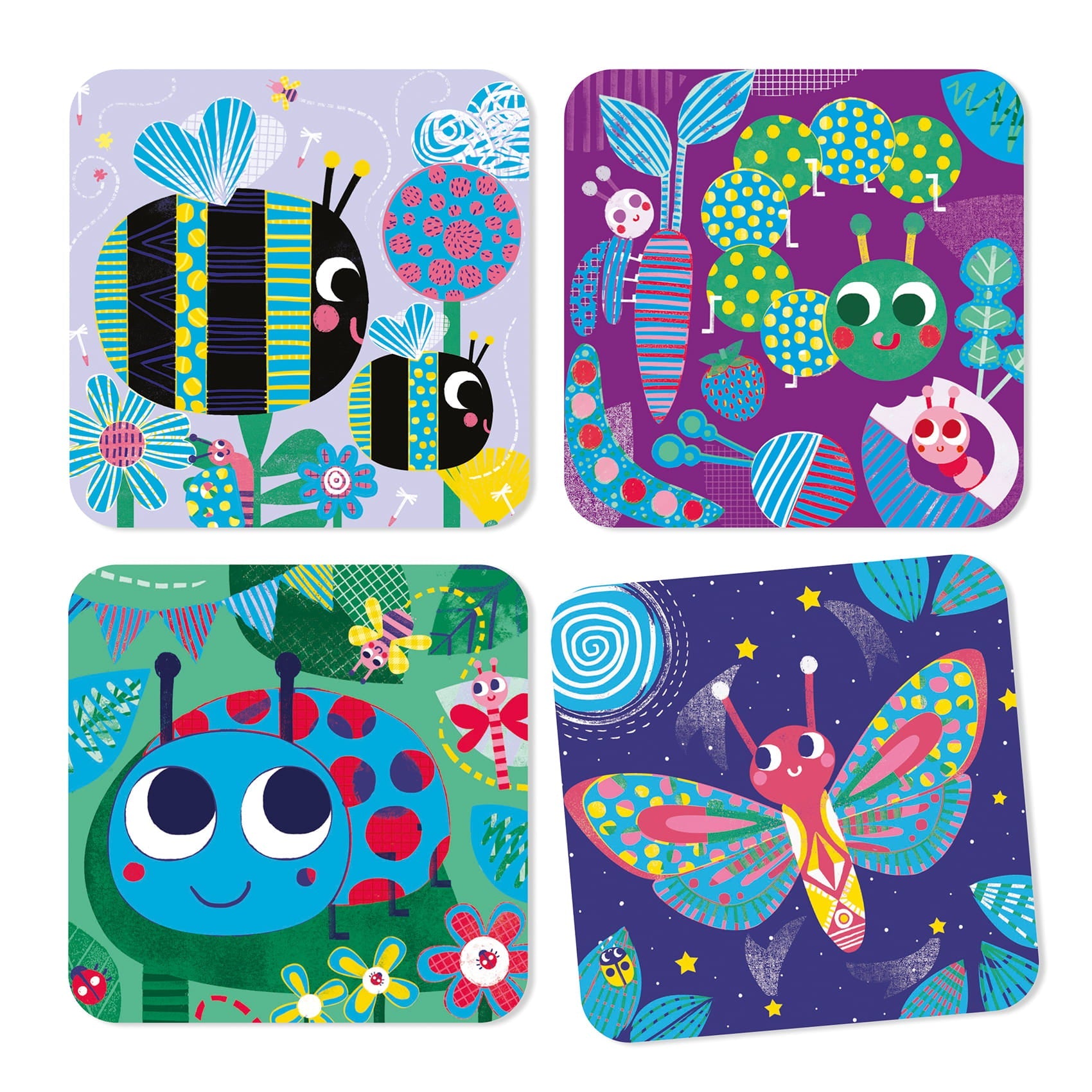 Cartes à gratter / Toutes petites bêtes