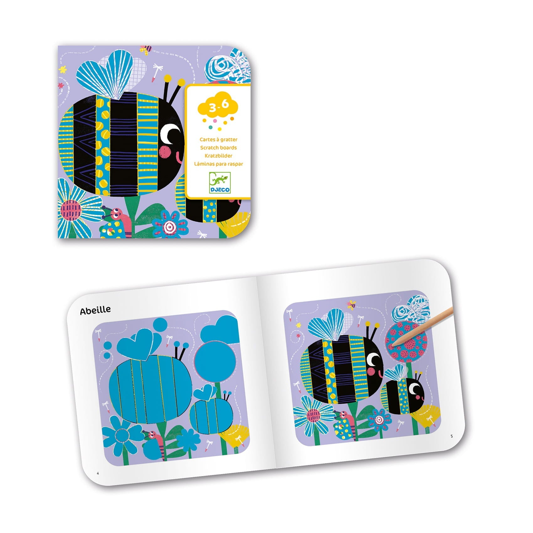 Cartes à gratter / Toutes petites bêtes