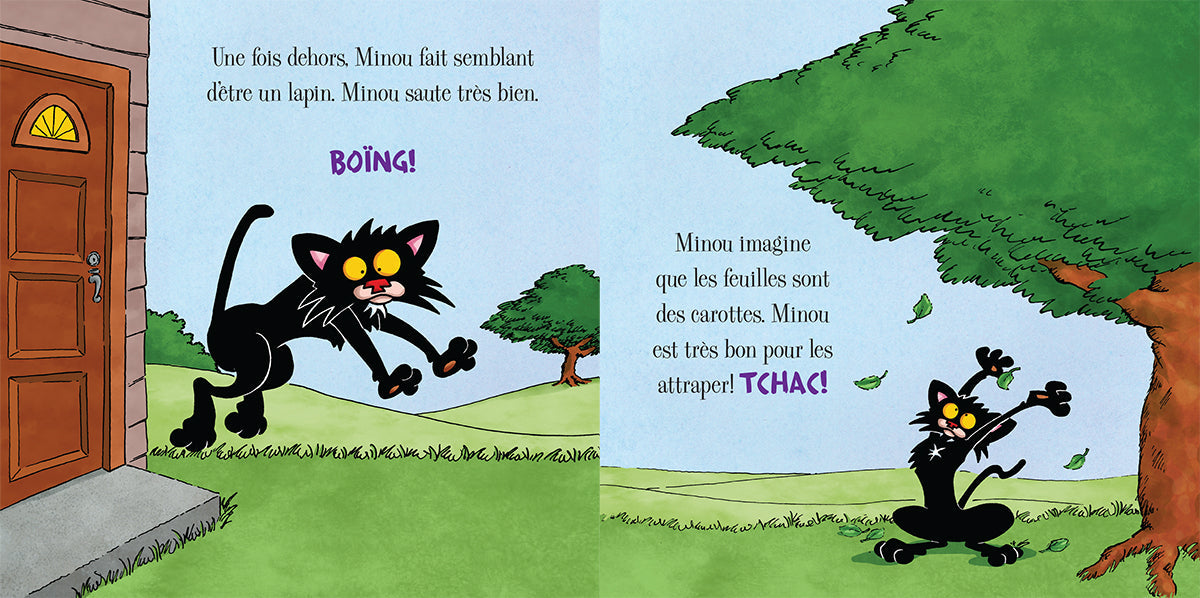 Méchant Minou n'aime pas les jeux vidéo