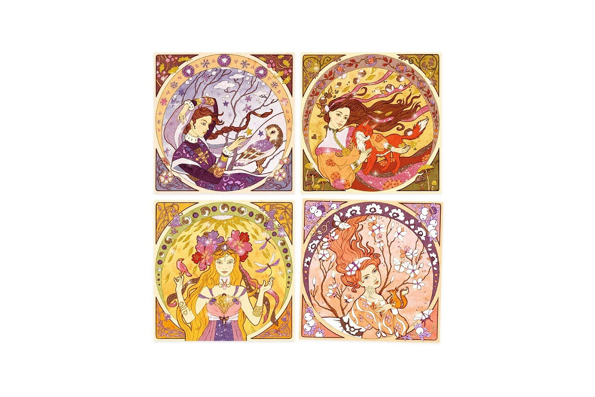 Inspiré par / Divines (A. Mucha)