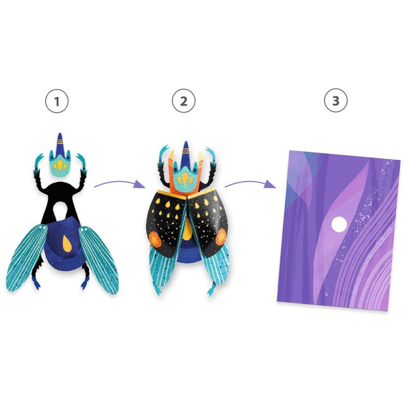 Tableaux 3D / Les Insectes