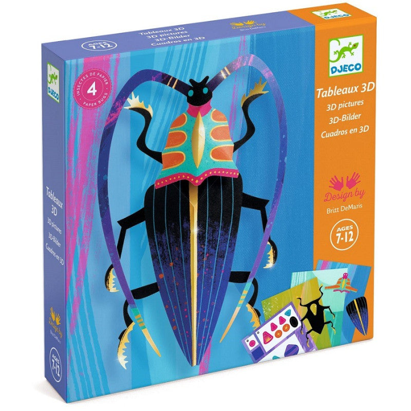 Tableaux 3D / Les Insectes