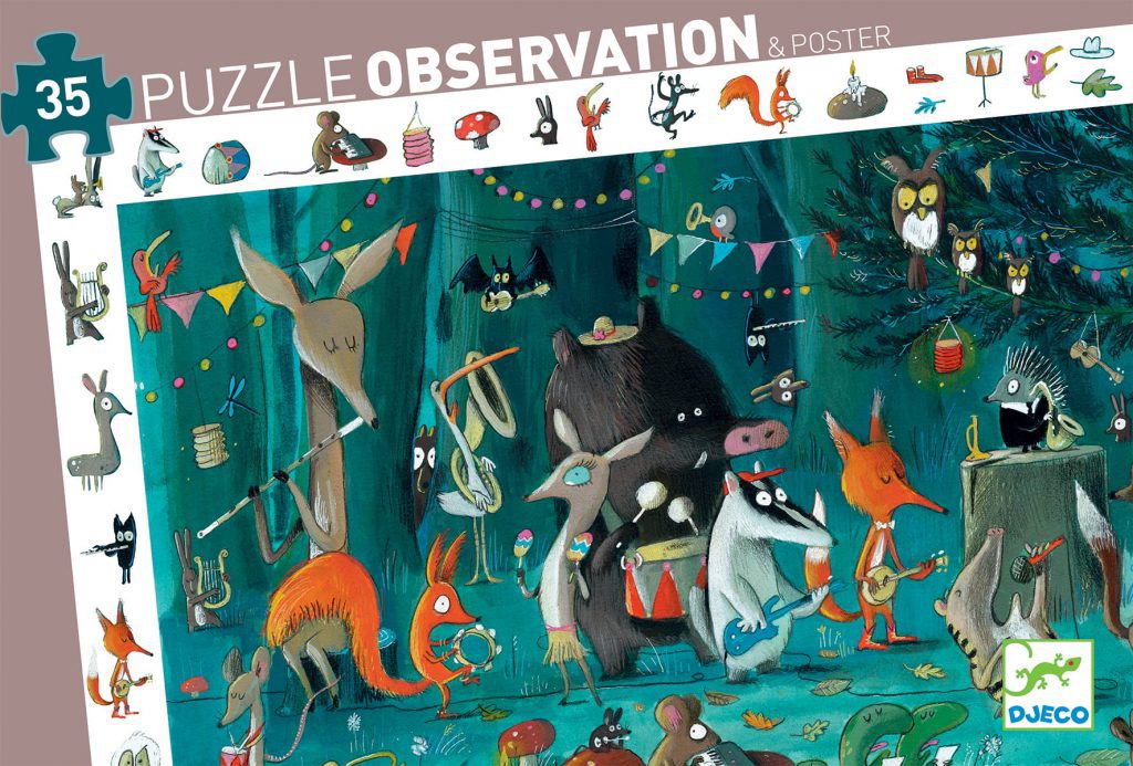 Casse-tête observation / L'orchestre / 35 morceaux